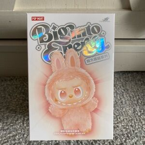 POP MART Labubu V3 Big Into Energy The Monsters Serenity Plush AUTHENTIC Sealed